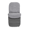Sacco a pelo per passeggino 95x48 cm Dark Grey with Grey Polarfleece